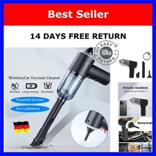 Cordless Handheld Car Vacuum Cleaner 9000Pa USB Rechargeable Portable