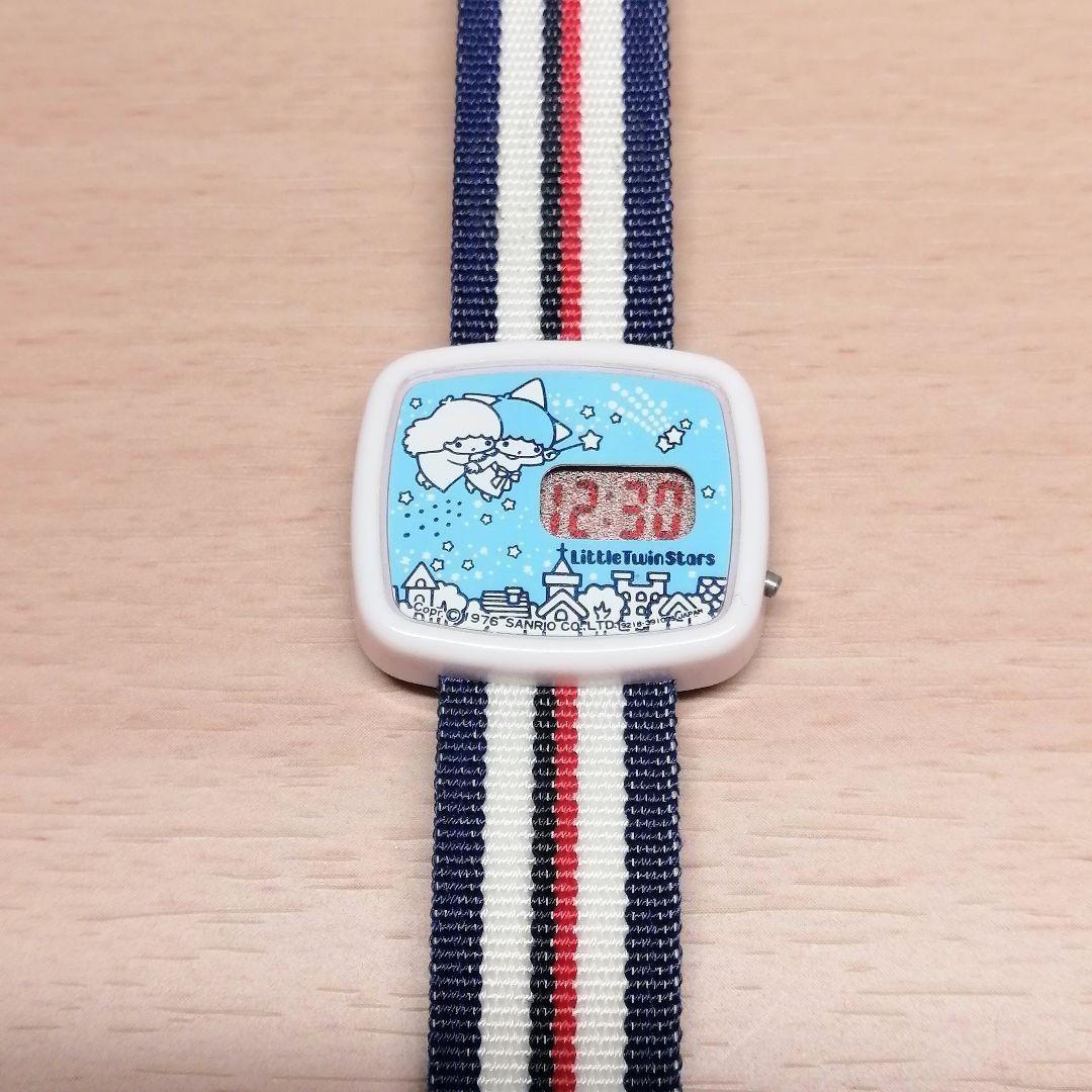 m928 Little TwinStars Digital SEIKO Stars Twin Kikirara Watch ALBA - vintagewatches.pk