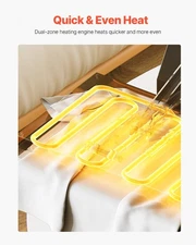 New Heat Press Machine, 15 x 15 inch, 2 in 1 Heat Transfer Machine with Hat Pr