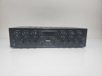 Pyle PTA62BT.5 750W 6-Ch Bluetooth Home Audio Amp USB Micro SD