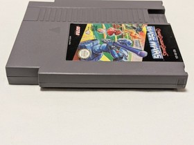 1985 Nintendo NES Game Cyber Stadium Series Base Wars w/ Manual & Sleeve Working