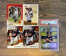 2018 Panini Certified Mason Rudolph Rookie Cards And Autograph Gold 14/25 PSA9