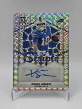 2024 Panini Mosaic Khalil Shakir Scripts Auto Prizm