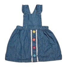 Wonder Nation Baby Girl Skirt alls Adjustable Straps Jumper size 0-3 months
