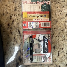 J LEAGUE VICTORY GOAL 97 game for SEGA SATURN Japan Version CIB COMPLETE K35