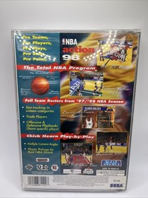 NBA Action 98 (Sega Saturn, 1997) Tested