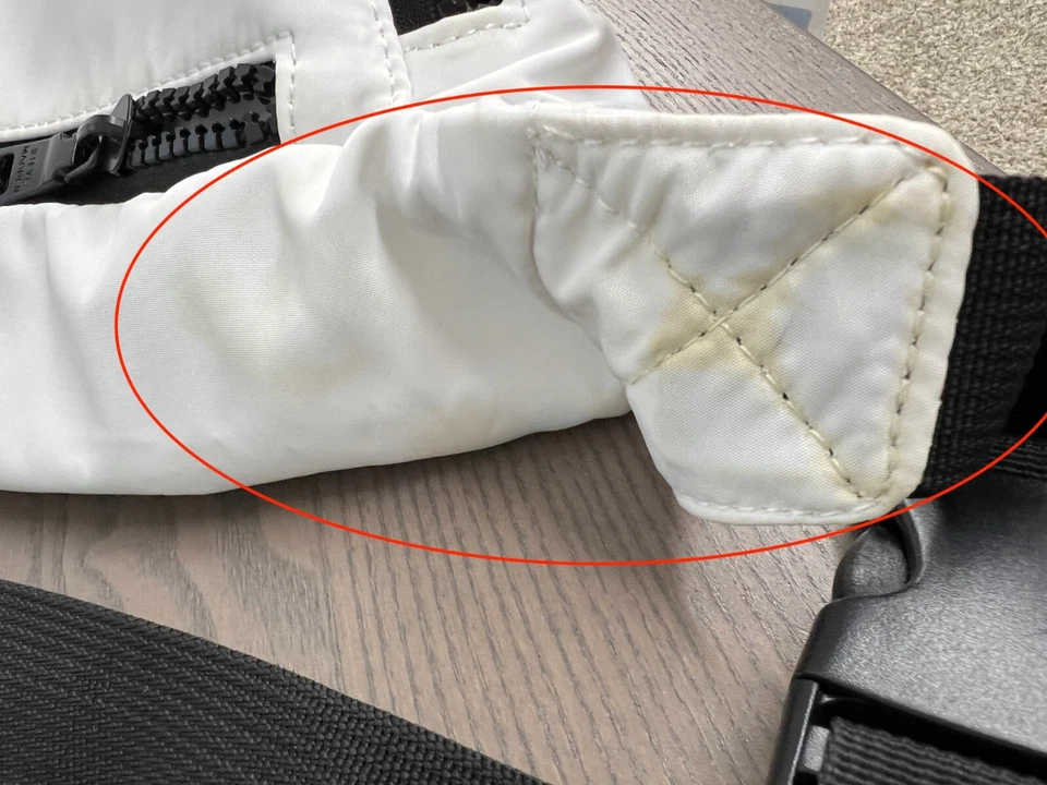 Steve Madden Women's White Nylon Fanny Pack Bag - Imagem 4 de 4