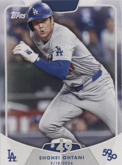 Shohei Ohtani プレイヤースタンドee 50/50 MLB Los Angeles Dodgers Shohei Ohtani 50/50 Moment Acrylic Player