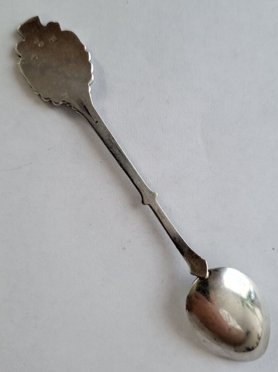 800 Silver Osterreich Imperial Eagle Spoon - Souvenir | eBay