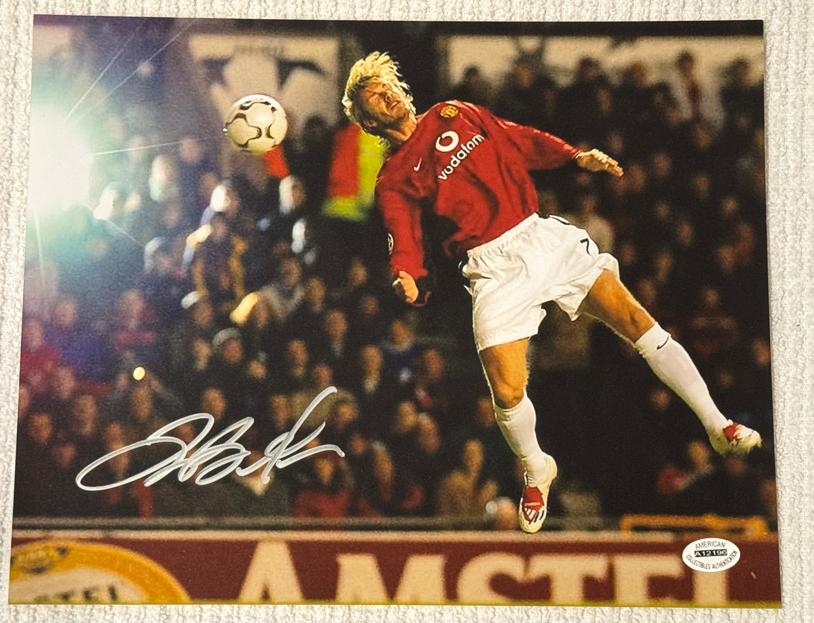 David Beckham Signed 8x10 Auto Photo Autographed Photograph
