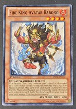 Yugioh TCG - 1x Fire King Avatar Barong - SDOK-EN002 - NM 1st Ed - Monster 2013