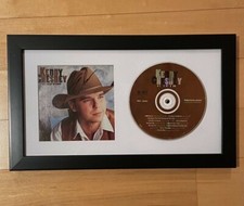 * KENNY CHESNEY * signed framed CD * ALL I NEED TO KNOW * COA * 1
