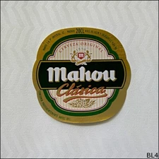 Mahou Clasica Cerveza Original Spainish Beer Label (BL4)