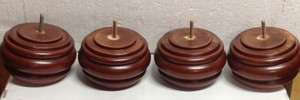 1006-Furniture-Legs-Bun-Feet-Chair-Ottoman-Sofa-3-5-034-h-5-5-034-w-Mahogany-4-legs