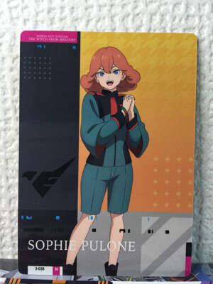 SOPHIE PULONE 3-038 GUNDAM CARD COLLECTION Witch from Mercury | eBay