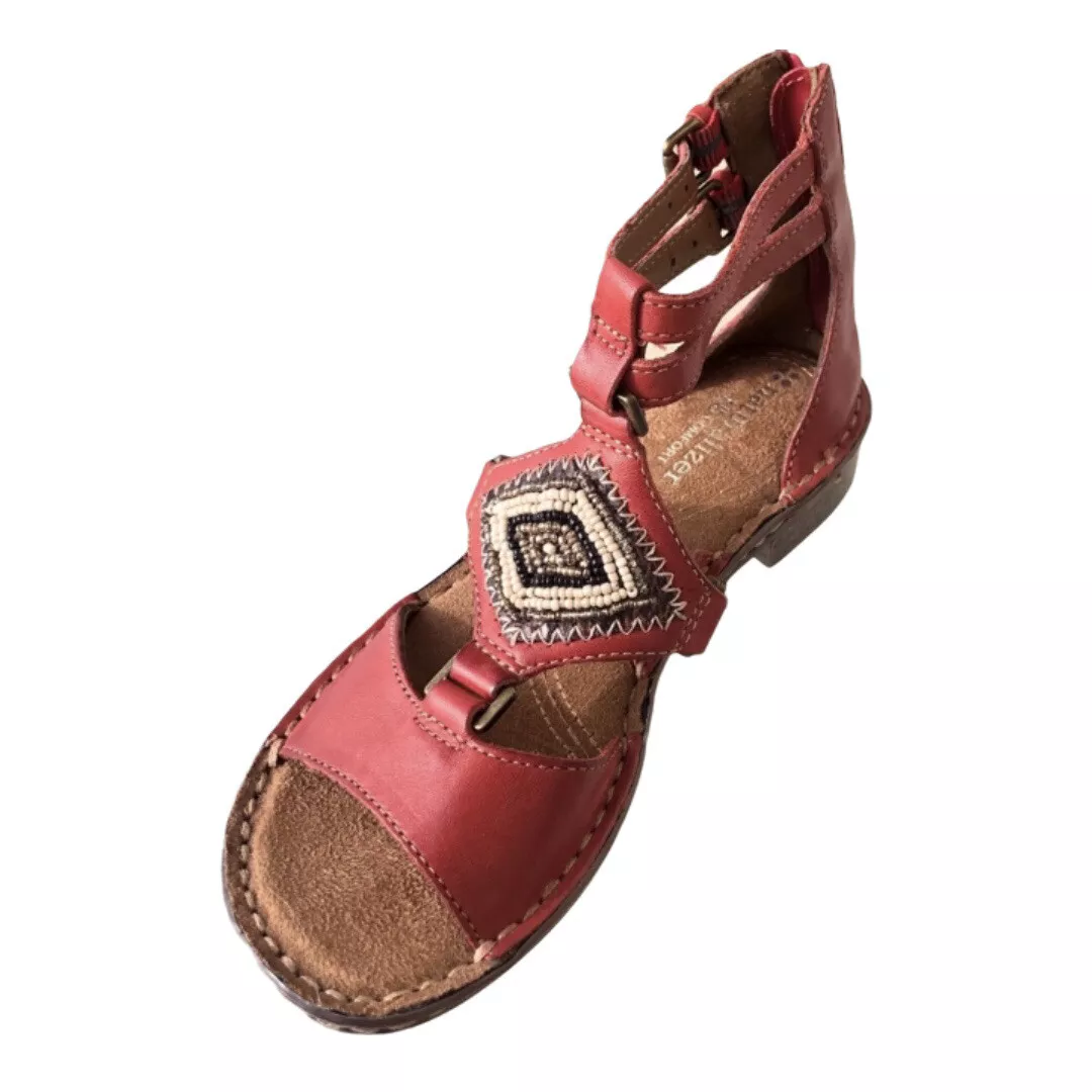 Naturalizer cheap red sandals