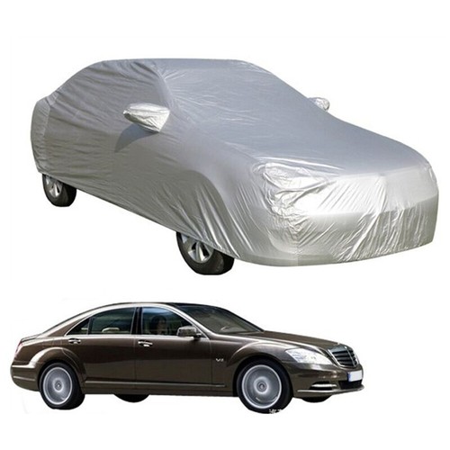 XL UNIVERSAL RAIN SNOW DUST Resistant OUTDOOR FULL CAR COVER H3W7 - Picture 4 of 9