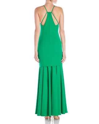 NEW JAY GODFREY Prince High Neck Mermaid GOWN DRESS $550 Sz