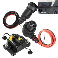 MKR-27 60 AMP Circuit Breaker 1865115, MKR-28 Trolling Motor Plug & Receptacle