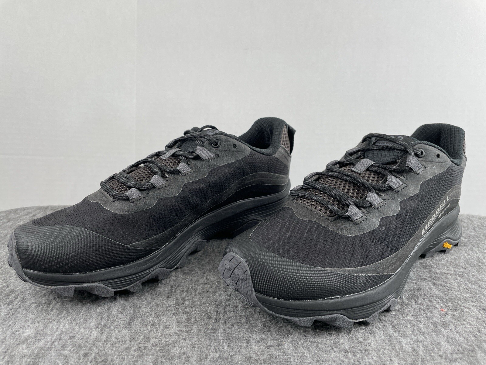 Scarpe da trekking Merrell Moab Speed donna triple nere impermeabili misura 9 5 NUOVE