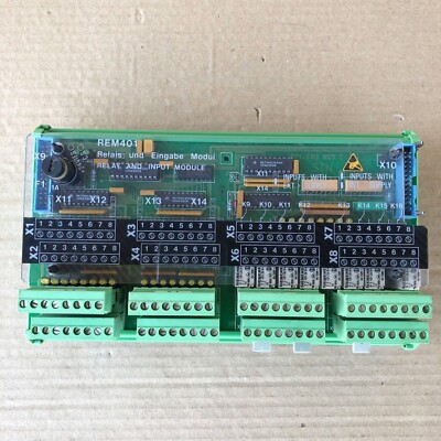 STN ATLAS LYNGSOE MARINE REM401 RELAY AND INPUT MODULE 271.123.854E 962.003.400