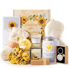 Sending you Sunshine gift box set women birthday mothers day Christmas Get Well