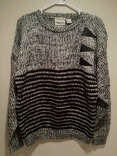 Vintage Clothing Sweater - Primavera - Medium M - Black/Gray