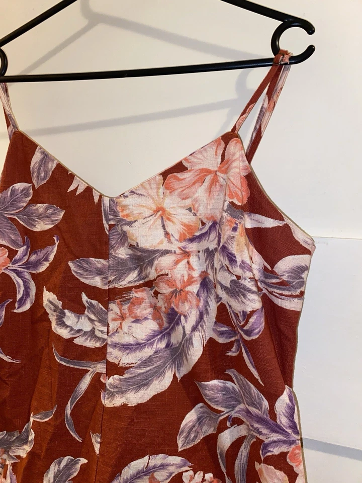 Mono Floral Marrón Billabong Talla 14 Foto 3 de 4