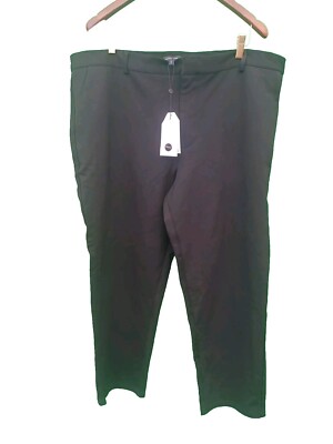 cigarette work pants Universal Standard Pants Large 22-24 Black Cigarette Skinny Work