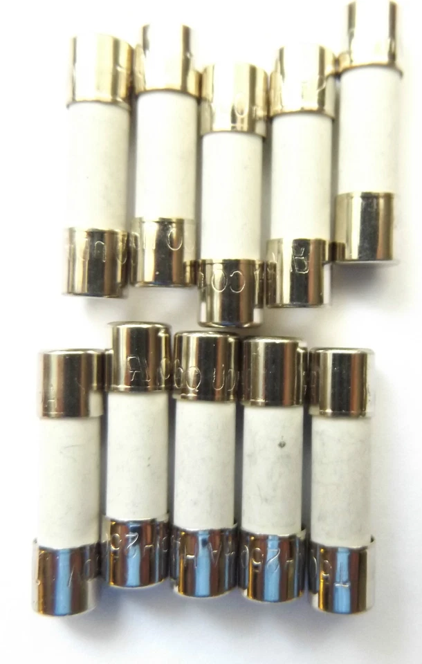 LITTELFUSE OR CONQUER Fuse 500ma 20mm HBC Antisurge T500mA H 250v Ceramic x10pcs