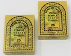Song of India Incense Cones: 50 Cones (2 x 25 Packs) (Indian Temple)