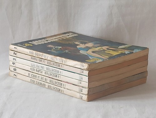 I 4 MOSCHETTIERI 1/7 quasi completa Ed. Emmevi 1974 !!!!!!! - Picture 3 of 9