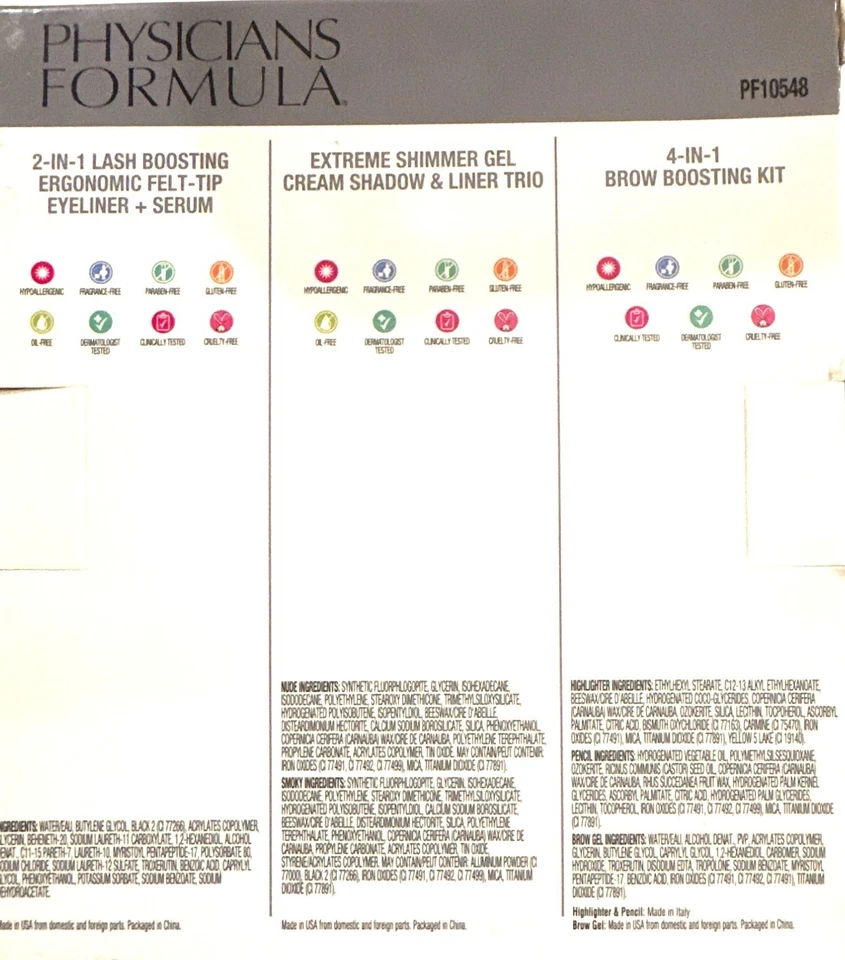 Physicians Formula Smokey Eye Look Kit-Eyeliner, Serum, 3 Gel Shadow, & Brow Kit - Image 4 of 4