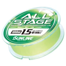 Sunline All Stage 100m 6lb #1.5 Yellow Green