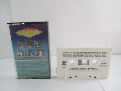 K-Tel New Faces of Country Music Cassette Tape WU 736-4 KT Oslin Sawyer Brown
