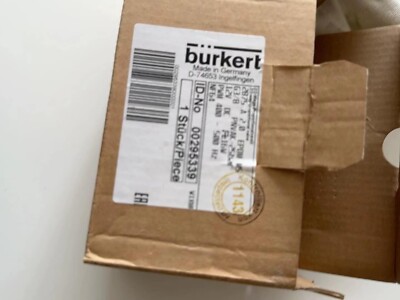 1pc NEW Burkert 2875 G3/8 12VDC 00295339 By DHL Fast Shipping | eBay
