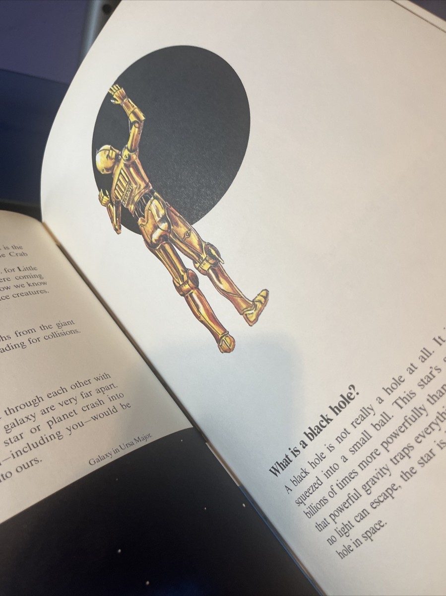 Vintage Star Wars Question and Answer Book About Space ~ 1979 1st