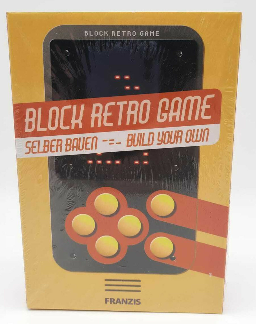 Блок-Ретро-игра - Построй свой собственный - Головоломка и развлечение для мышления - Видеоигра Kainka B