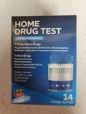 Rite Aid Home Drug Test Screening 5-10 Minutes 99% Accurate 14 test EXP: 10/2031