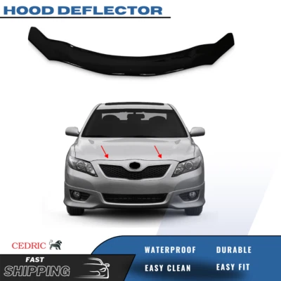 Hood Deflector Guard Front Bug Shield Compatible for Toyota Camry XV40 2007-2011 - Bild 1 von 4