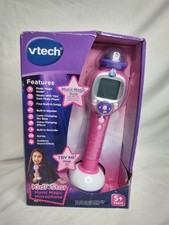 vtech kidi star music magic microphone blue
