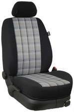 Dacia Logan & MCV ab Bj 10/2013 Maß Sitzbezüge Komplettset: Gino/schwarz