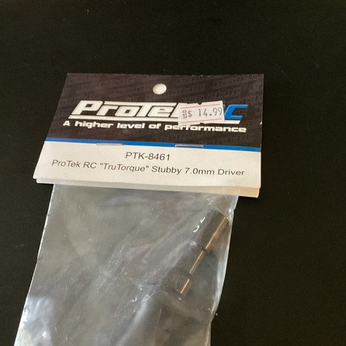 Protek Tru-Torque Stubby 7.0mm Driver - Ptk8461 -NEW /SEALED - Picture 2 of 2
