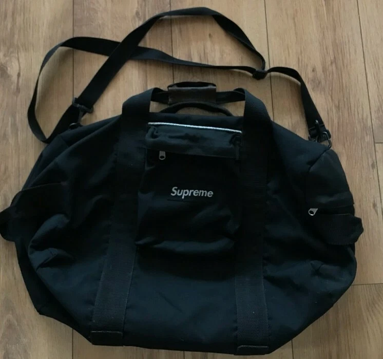 Supreme duffle black bag Mid 90’s Extremely rare Vintage