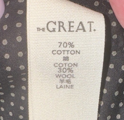 NWT THE GREAT Womens' The Shlumpy Blazer Jacket Size 1/US Small $495.00 - Picture 6 of 7