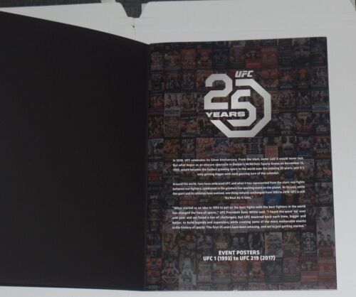 BJ PENN SIGNED AUTO'D UFC 25TH ANNIVERSARY PROGRAM BAS COA 25 YEARS HOF CHAMP - Picture 4 of 10