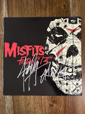 Jerry Only & Doyle 'Misfits' Signed Vinyl Album 'Friday The 13th