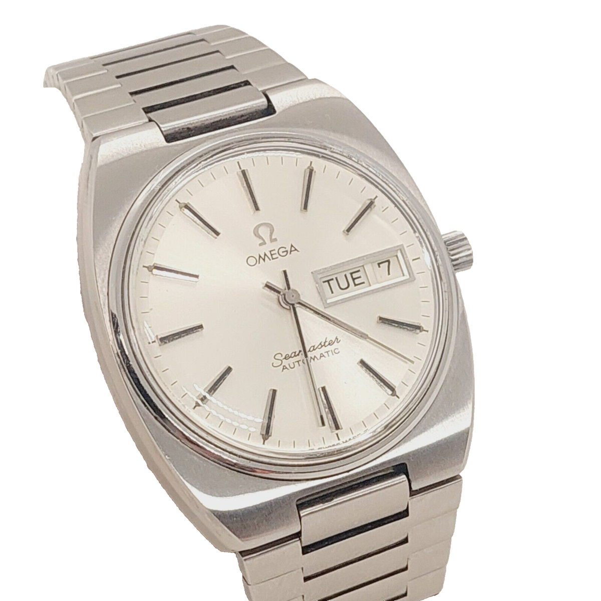 Super Mint OMEGA Seamaster Automatic Day/Date Ref.166.0216 Cal