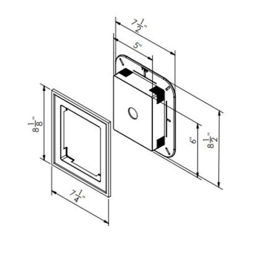 Mounting Block Vinyl Siding Sagebrook Quiet Grelly USA