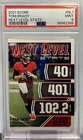 Tom Brady PSA 9 -2021 Score ‘Next Level Stats’- Buccaneers, Patriots, Wolverines